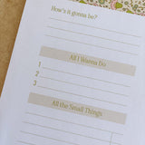 Greatest Day Planner 8.5 x11 Notepad