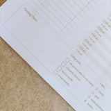 Greatest Day Planner 8.5 x11 Notepad