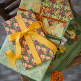 Raven Berries Gift Wrap Sheet-Double Sided