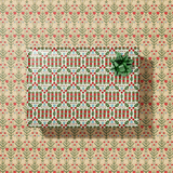 Holly Florals Gift Wrap Sheet-Double Sided