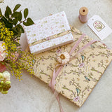 BlueJay Branches Gift Wrap Sheet - Double Sided