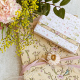 BlueJay Branches Gift Wrap Sheet - Double Sided