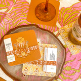 Wildflower Coaster Set-Double Sided