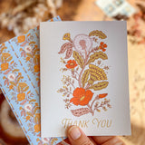 Wildflower Reverie Thank You A2 Greeting Card