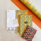 Calendula Garden Tea Towel