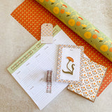 Calendula Trumpets A2 Greeting Card