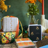 Autumn Blooms Gift Wrap Sheet-Double Sided