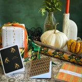 Autumn Blooms Gift Wrap Sheet-Double Sided