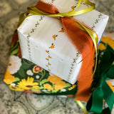 Autumn Blooms Gift Wrap Sheet-Double Sided