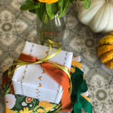 Autumn Blooms Gift Wrap Sheet-Double Sided