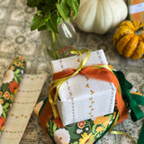 Autumn Blooms Gift Wrap Sheet-Double Sided