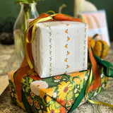 Autumn Blooms Gift Wrap Sheet-Double Sided