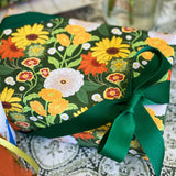 Autumn Blooms Gift Wrap Sheet-Double Sided