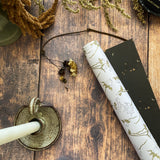 Spooky Blooms Gift Wrap Sheet-Double Sided