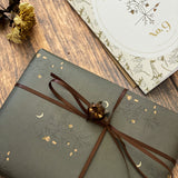 Spooky Blooms Gift Wrap Sheet-Double Sided