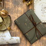 Spooky Blooms Gift Wrap Sheet-Double Sided