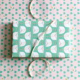 La Vie en Rose Gift Wrap Sheet-Double Sided