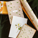 Magnolia Blooms A2 Greeting Card