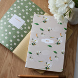 Magnolia Blooms 5.25 x 8.25 LayFlat Notebook