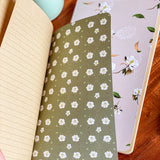 Magnolia Blooms 5.25 x 8.25 LayFlat Notebook