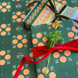 Marigold Gift Wrap Sheet-Double Sided