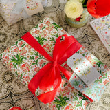 Positano Tulip Tiles Gift Wrap Sheet-Double Sided