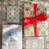 Positano Tulip Tiles Gift Wrap Sheet-Double Sided