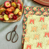 Raven Berries Gift Wrap Sheet-Double Sided