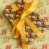 Raven Berries Gift Wrap Sheet-Double Sided