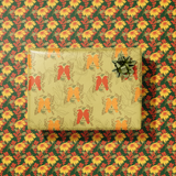 Raven Berries Gift Wrap Sheet-Double Sided
