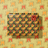 Raven Berries Gift Wrap Sheet-Double Sided