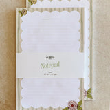 Rosé Stripes 5.5 x 8.5 Notepad