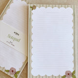 Rosé Stripes 5.5 x 8.5 Notepad
