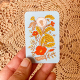 Dandelion Poppy Sticker