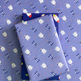 Space Cowgirl Gift Wrap Sheet-Double Sided