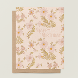 Stitch Fields Birthday A2 Greeting Card