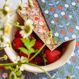 Strawberry Swirl A2 Greeting Card