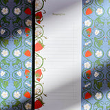 Strawberry Swirl Shopping List 3.5 x 8.5 Notepad
