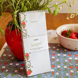 Strawberry Swirl Shopping List 3.5 x 8.5 Notepad