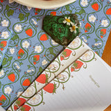 Strawberry Swirl Shopping List 3.5 x 8.5 Notepad