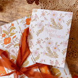 Stitch Fields Birthday A2 Greeting Card