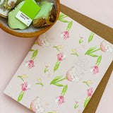 Tulips Birthday A2 Greeting Card