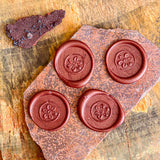 Wildflower Rosette Wax Seals – Burgundy