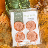 Wildflower Sprig Wax Seals – Pink Pumpkin