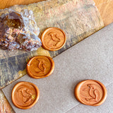 Calendula Wax Seals – Pumpkin