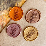 Spooky Blooms Large Wax Seals – Mix