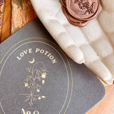 Spooky Blooms Large Wax Seals – Dark Mocha