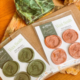 Wildflower Sprig Wax Seals – Pink Pumpkin