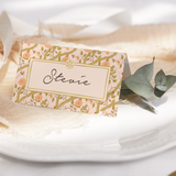 Wild Mountain Rose Folded Place Card Set