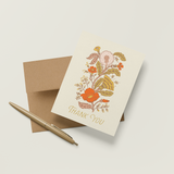 Wildflower Reverie Thank You A2 Greeting Card